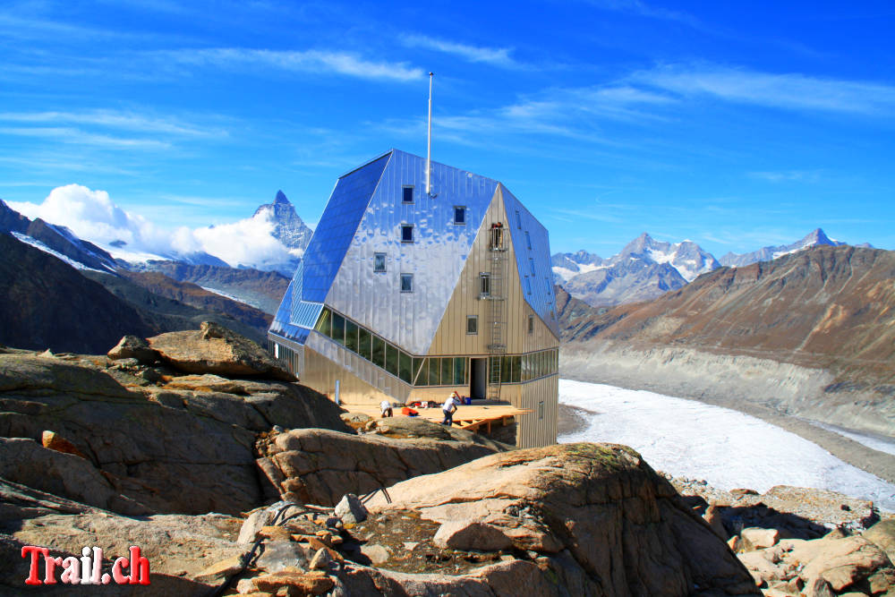 Neue Monte Rosa Hütte Zermatt