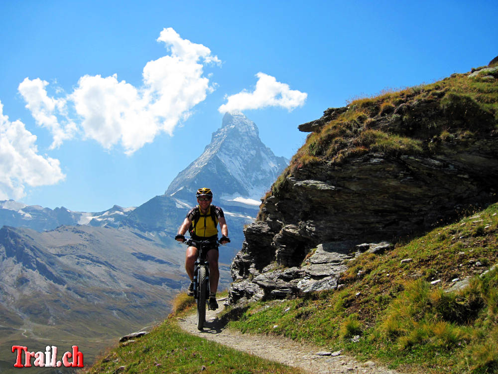 Trifthütte Tour Zermatt mit Matterhorn Mountainbike