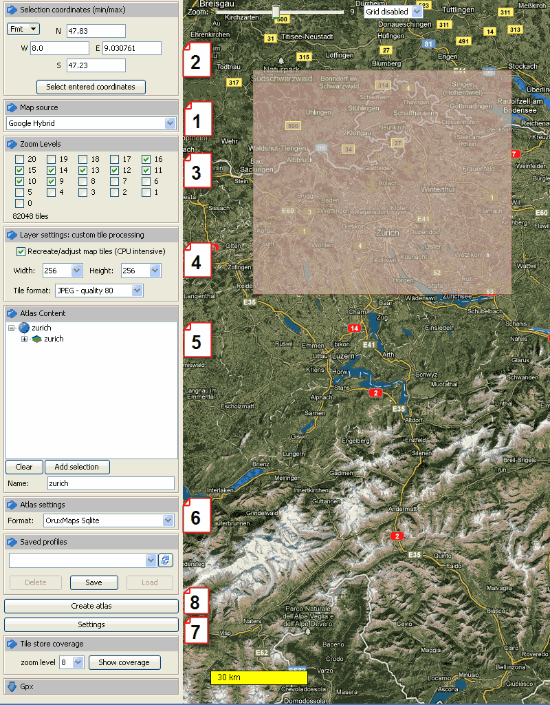 Digitale Landkarten mit Mobile Atlas Creator erstellen