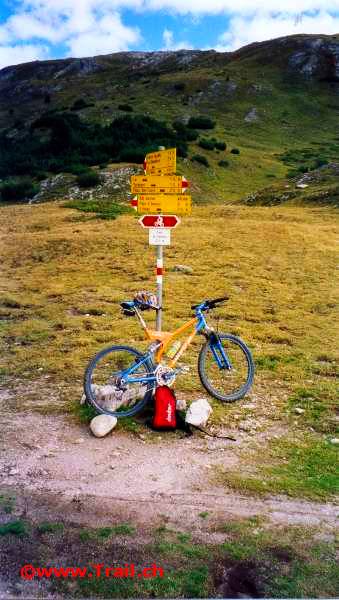 Das Bike: Auf dem Costainaspass 