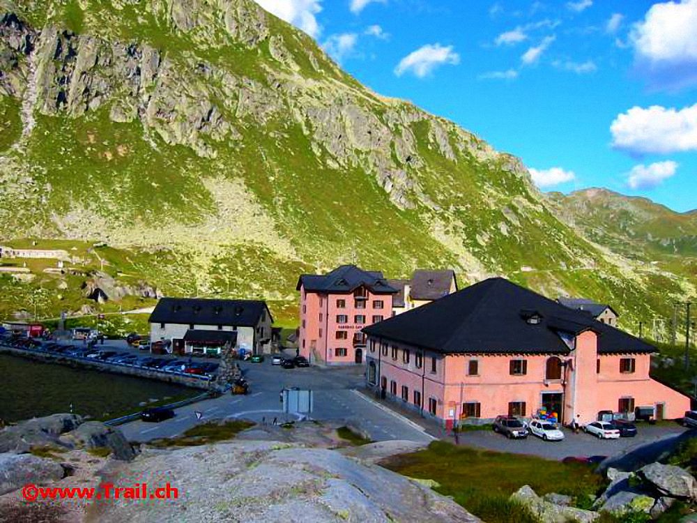Gotthard Hospiz auf dem Gotthardpass